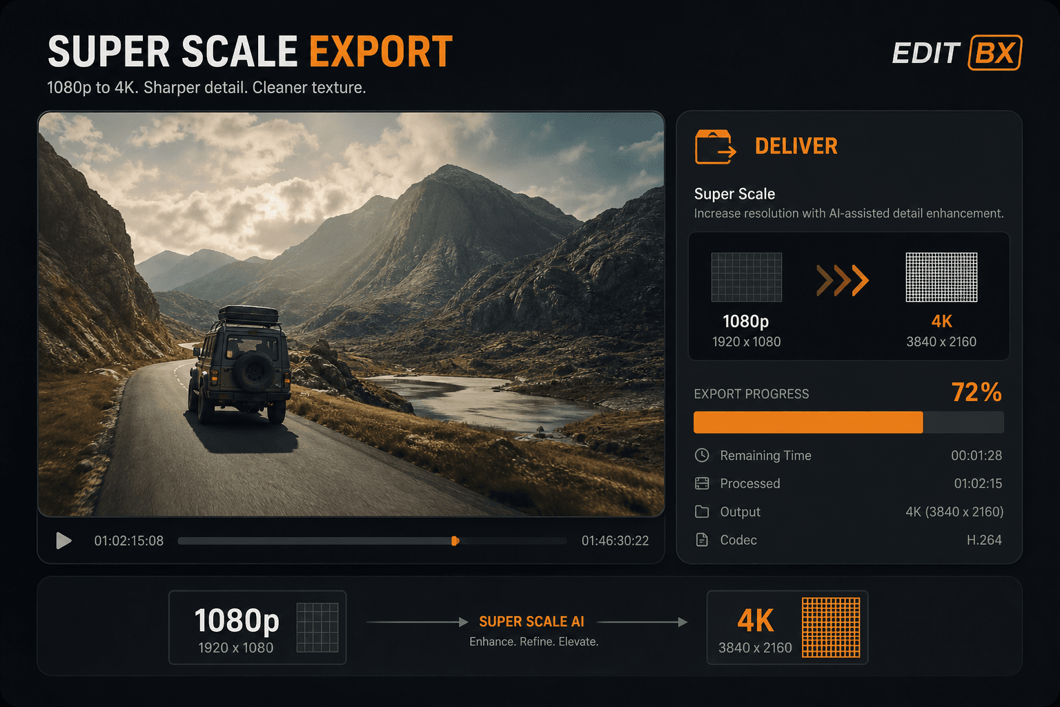 Super Scale ML Denoise
