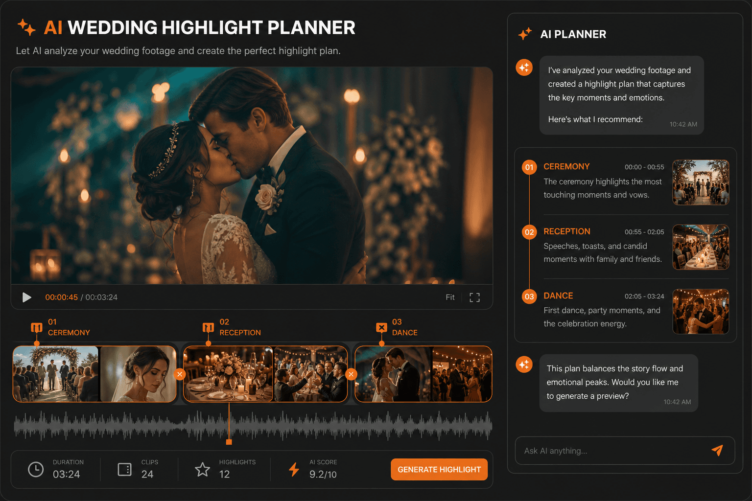Wedding and Reels Planner